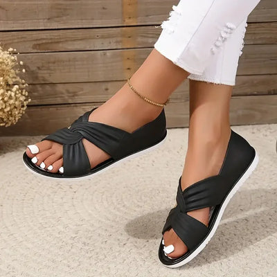 Beatrice | Orthopaedic Sandals with Stylish Bow