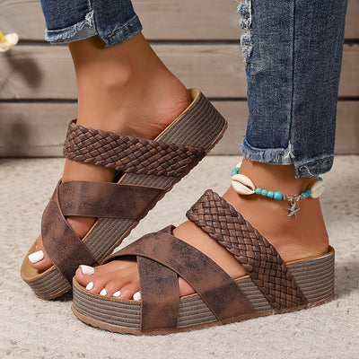 Martine™ | Orthopaedic leather sandals made from high-quality materials