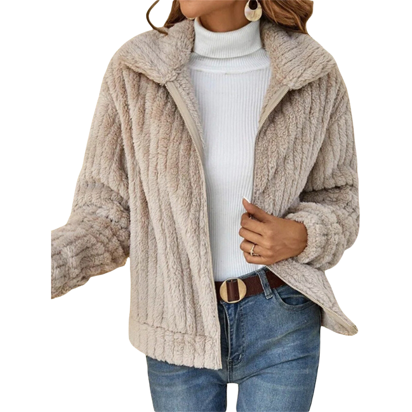 Isabella™  Comfy Winter Fleece Jacket