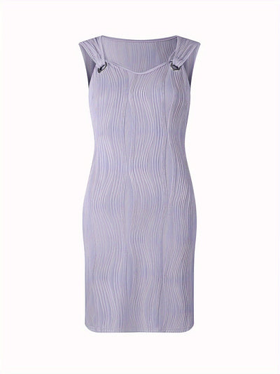 Isabella™ Textured Ring-Detail Dress