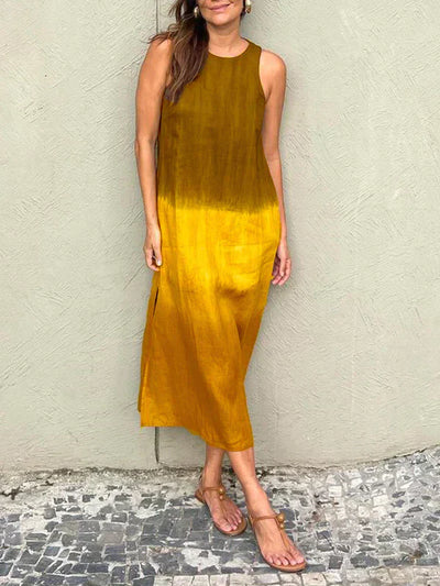 Isabella™ Sleeveless Ombre Midi Dress