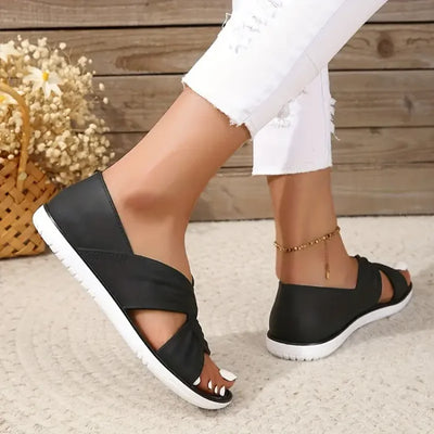 Beatrice | Orthopaedic Sandals with Stylish Bow