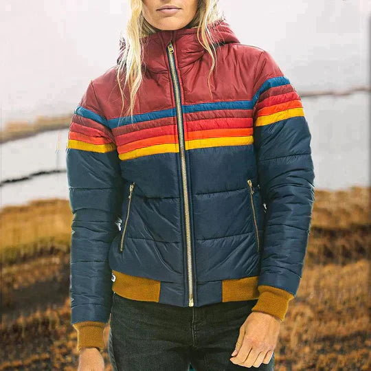 Isabella™  Women's retro parka with faux fur hood