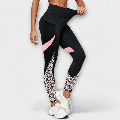 High-Waisted Leopard Print Leggings