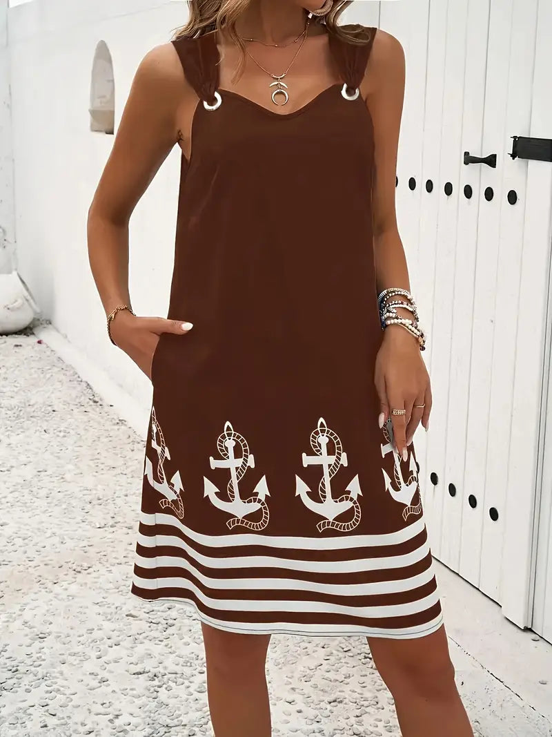 Isabella™  Nautical Ring Strap Dress