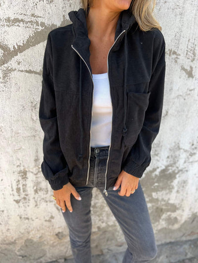 Isabella™  Casual jacket with hood and zip
