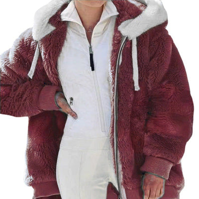 Isabella™  Women's Winter Jacket with Hood and Zipper