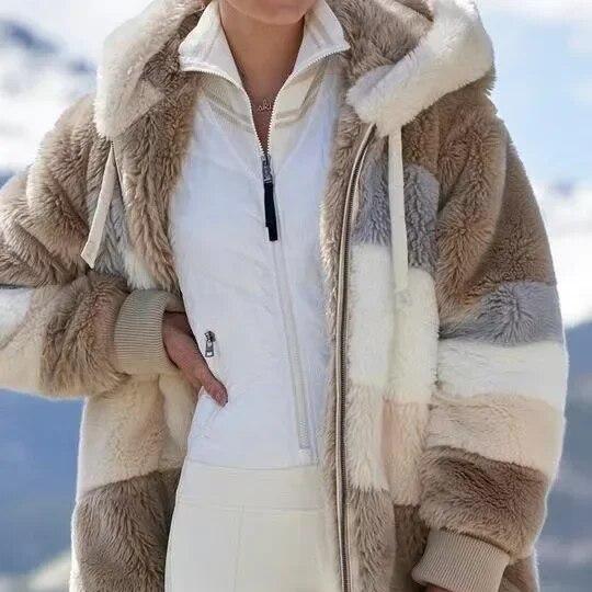 Isabella™  Women's Winter Jacket with Hood and Zipper