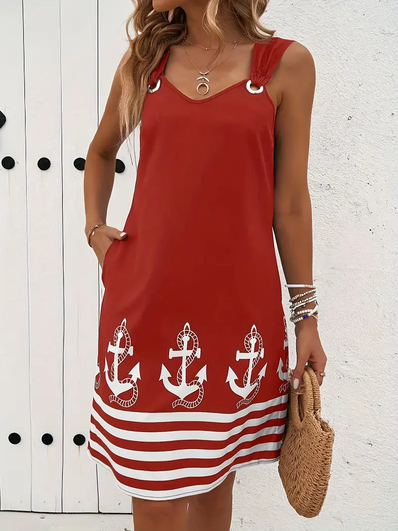 Isabella™  Nautical Ring Strap Dress