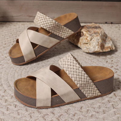 Martine™ | Orthopaedic leather sandals made from high-quality materials