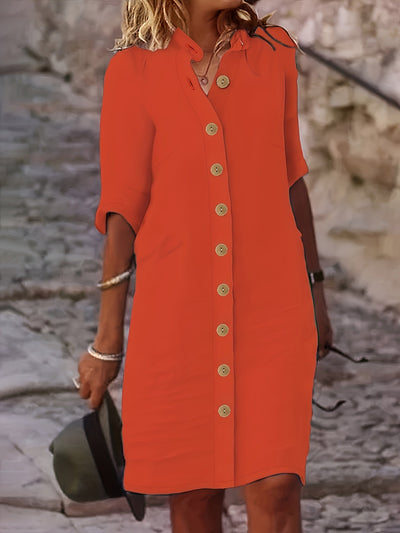 Isabella™ Button-Down Shirt Dress