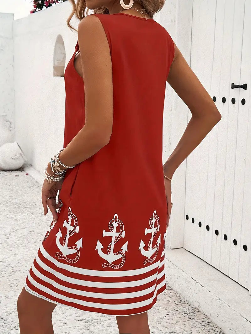 Isabella™  Nautical Ring Strap Dress
