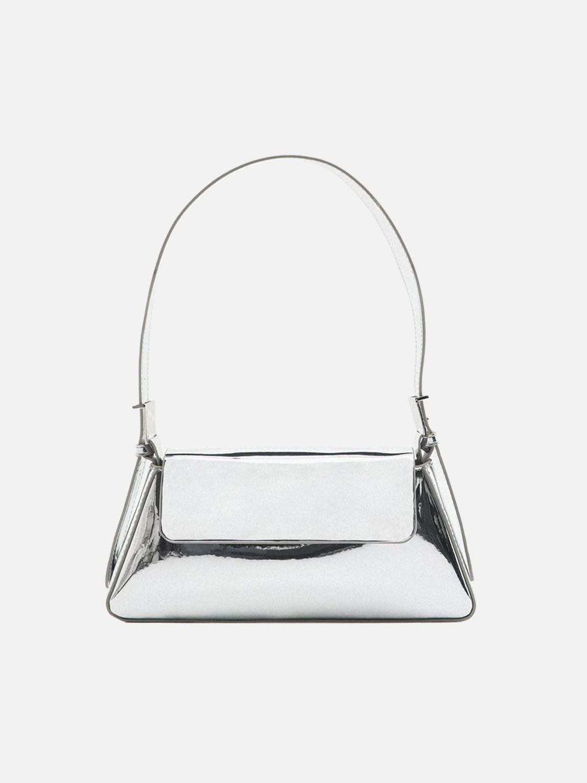 isabella™ Metallic Lacquered Leather Shoulder Bag