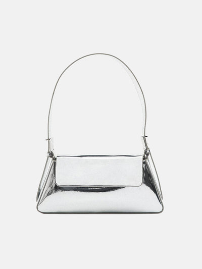 isabella™ Metallic Lacquered Leather Shoulder Bag