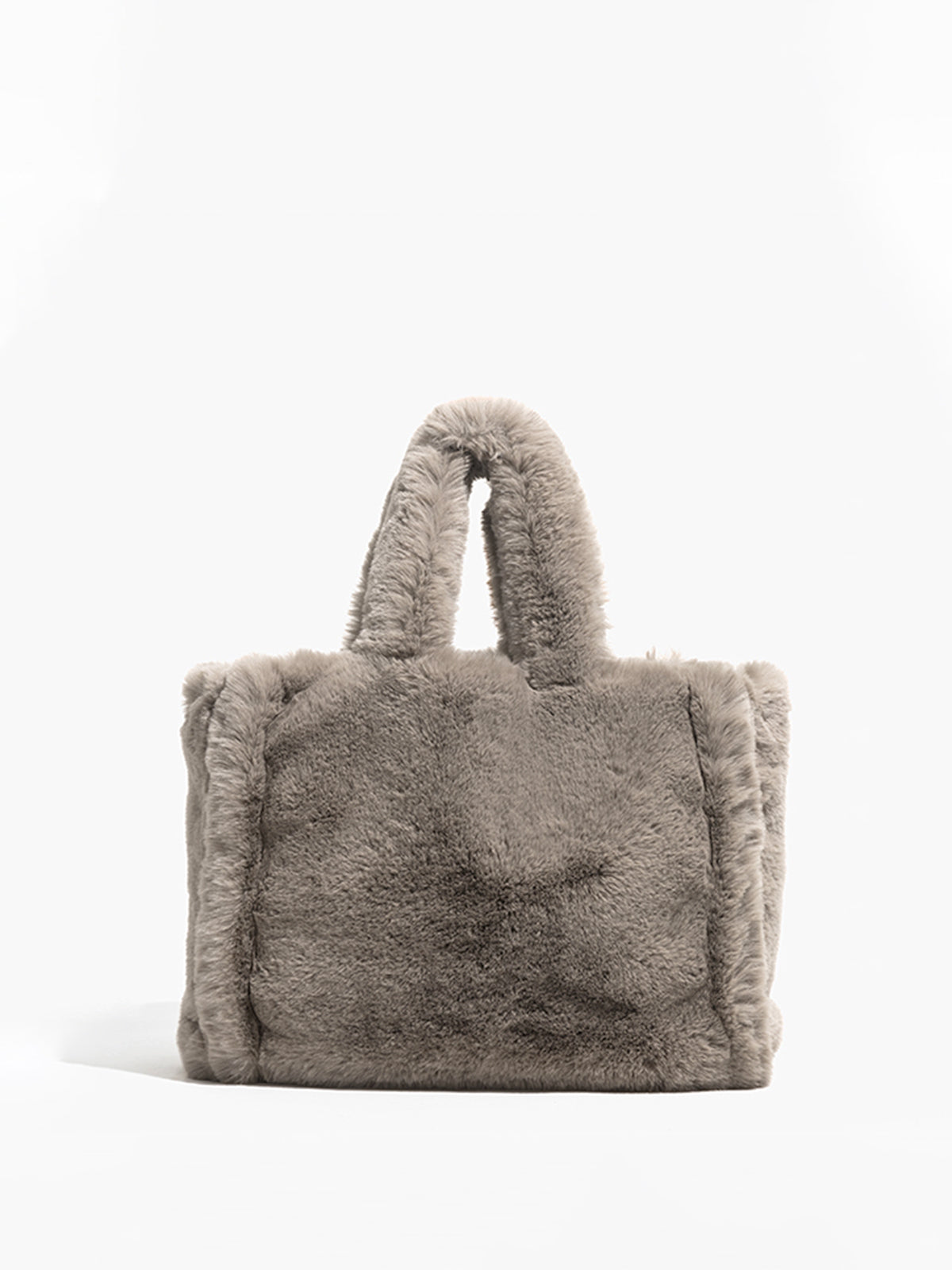 isabella™ Furry Tote Bag