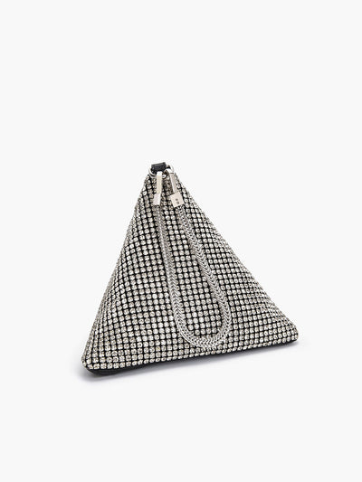 isabella™ Rhinestone Triangle Mini Bag