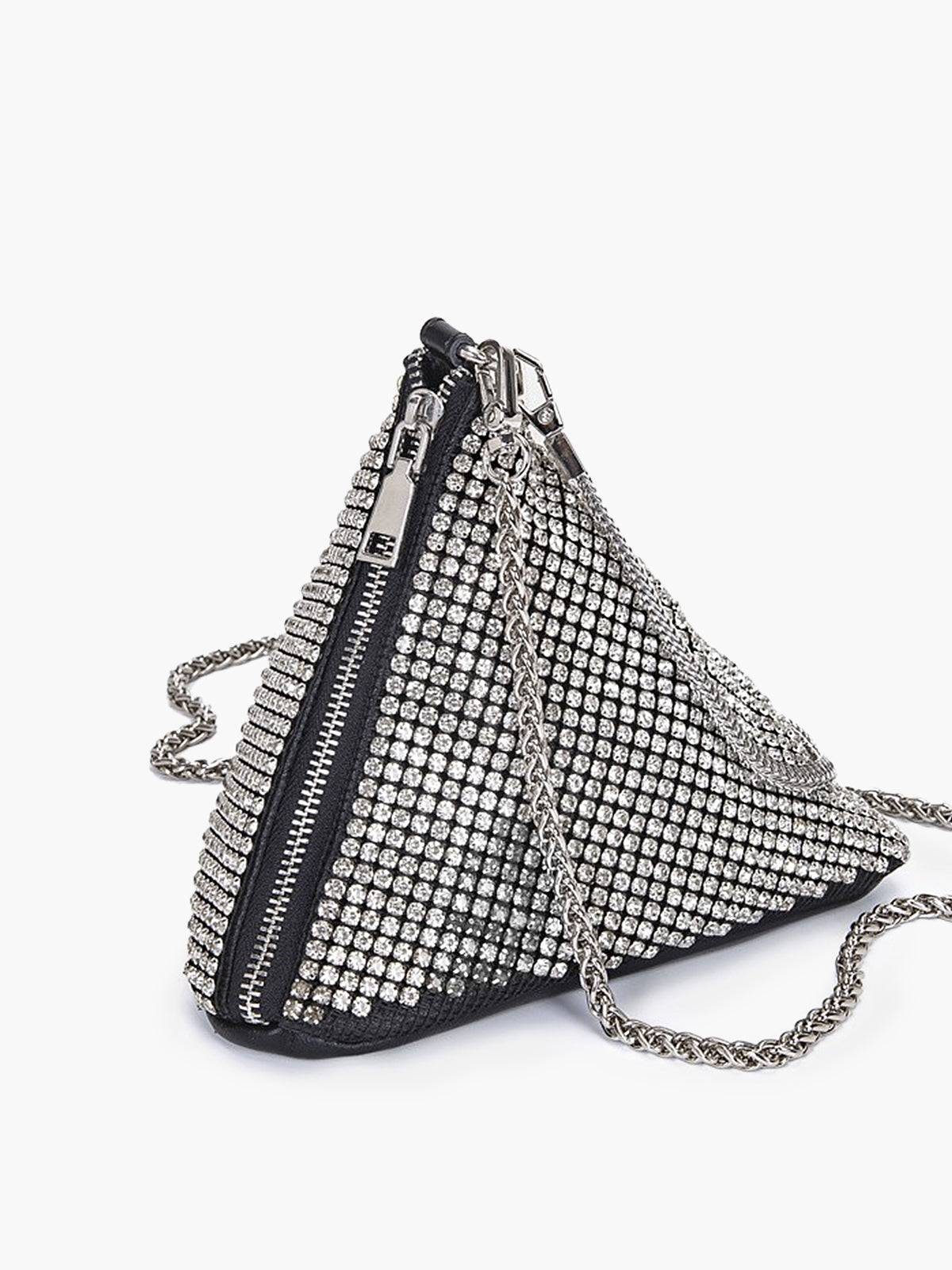 isabella™ Rhinestone Triangle Mini Bag