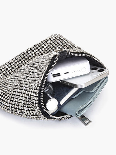 isabella™ Rhinestone Triangle Mini Bag