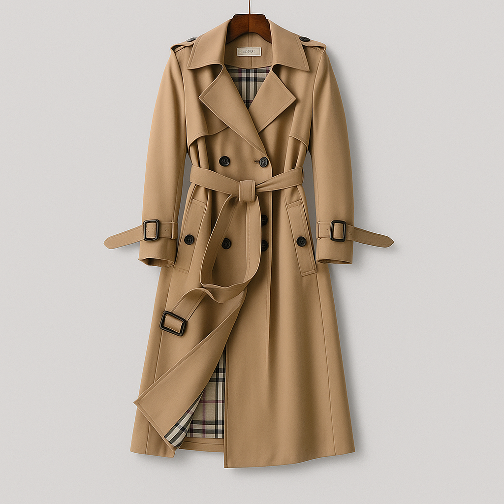 Isabella™  Belted Trench Coat