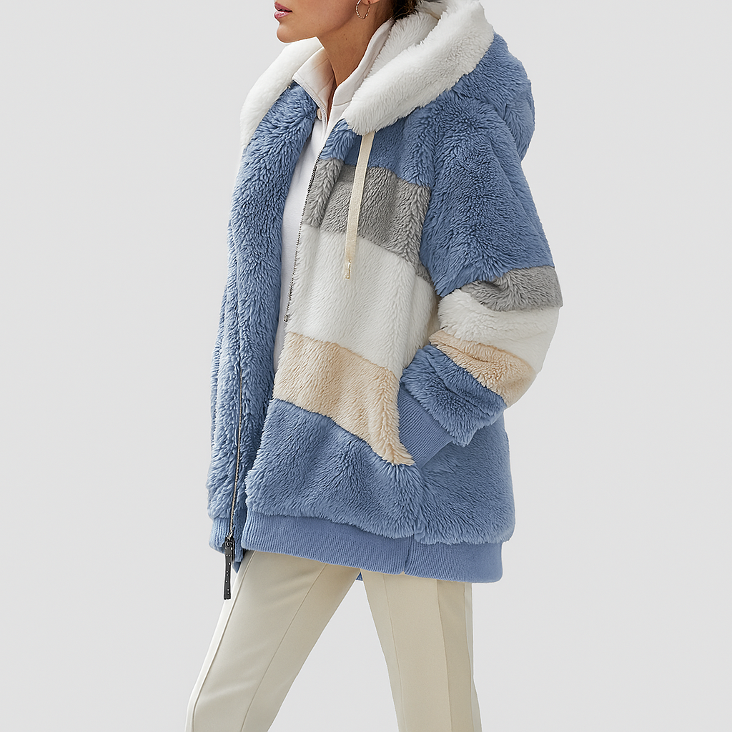 Isabella™  Women's Winter Jacket with Hood and Zipper