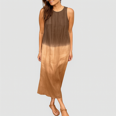 Isabella™ Sleeveless Ombre Midi Dress