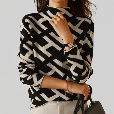 Jessy - Elegant Turtleneck Jumper