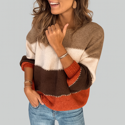 Erika - Comfy Striped Jumper