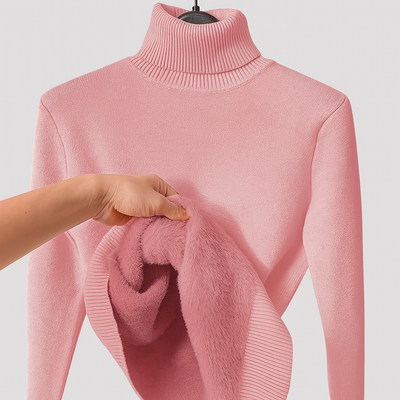 Zoe - Soft Turtle Neck Pullover Jumper