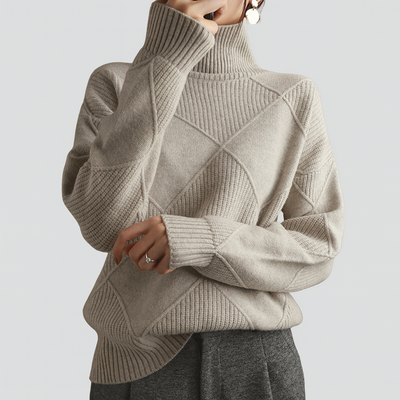 Darcy - Couture Turtleneck Jumper