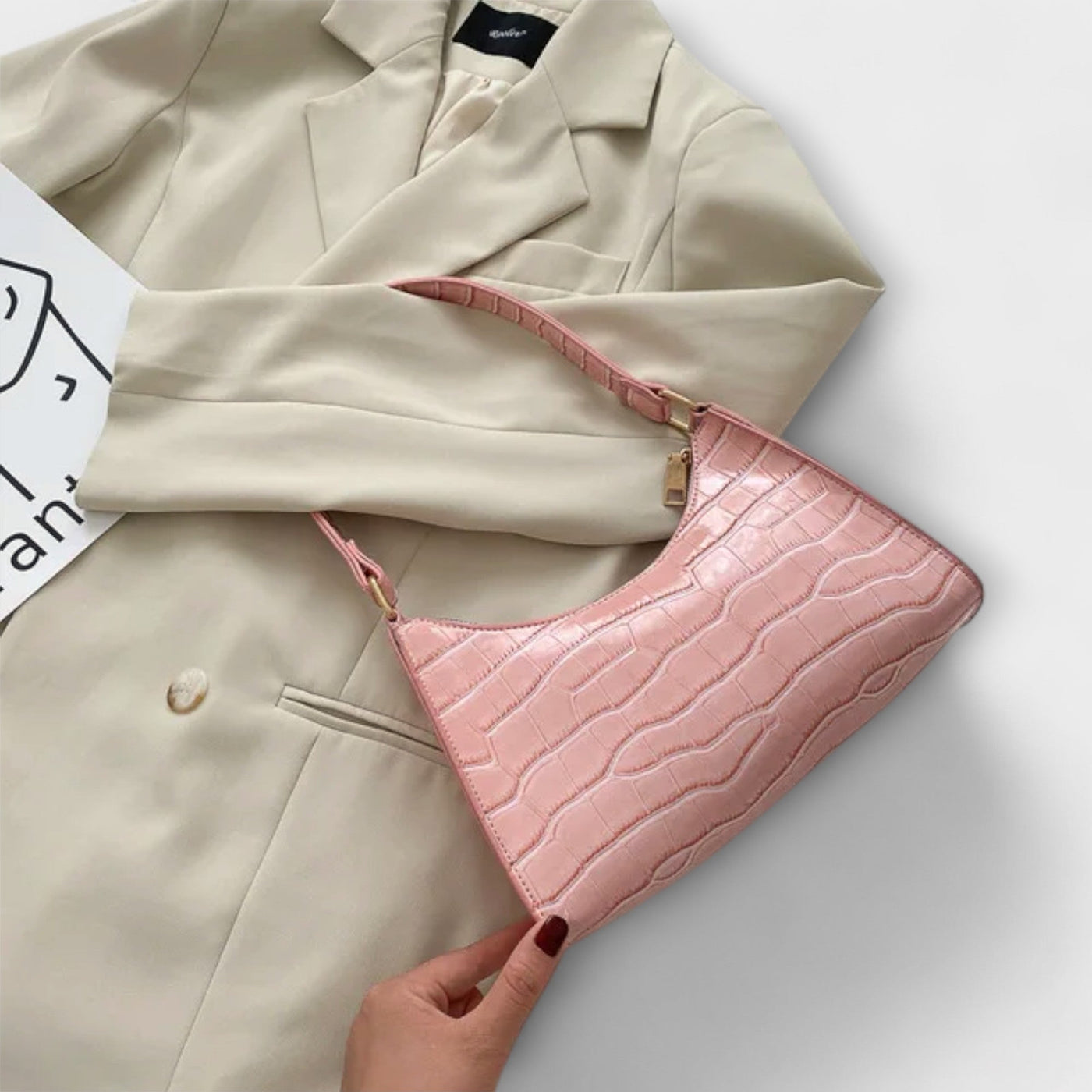 Thorne - Shiny Leather Bag