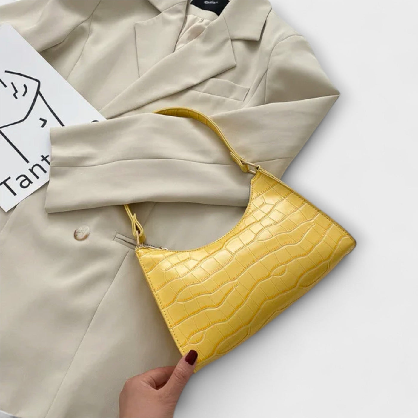 Thorne - Shiny Leather Bag