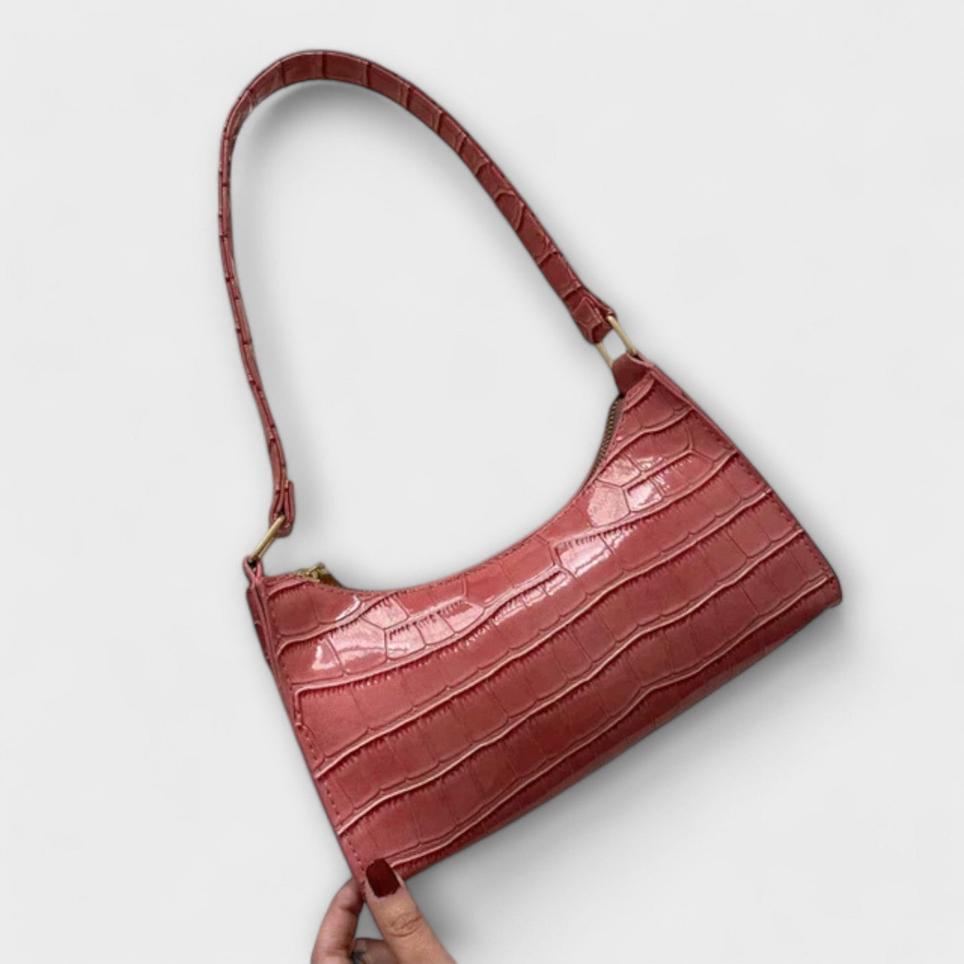 Thorne - Shiny Leather Bag