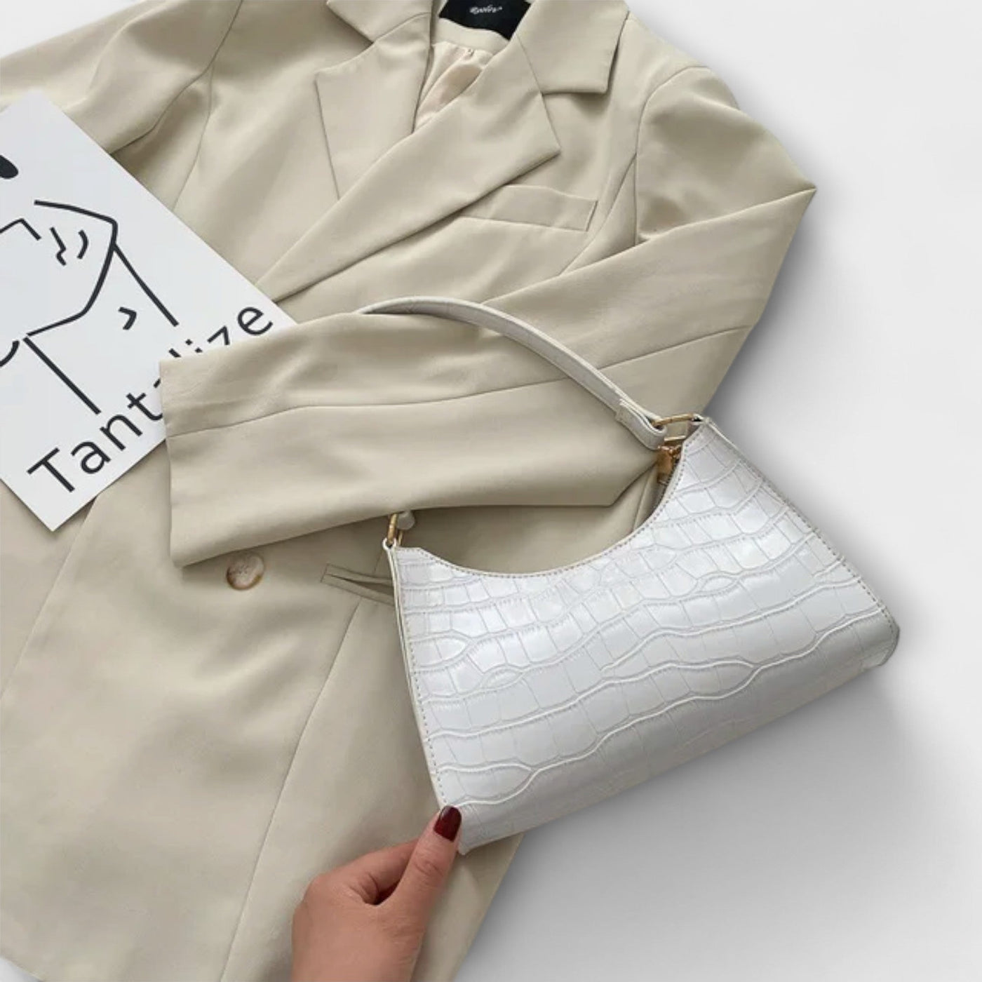 Thorne - Shiny Leather Bag