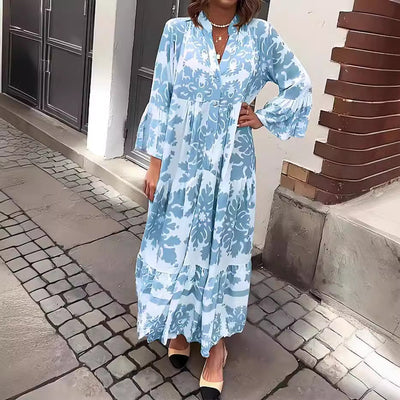 Avice – Tiered Boho Maxi Dress