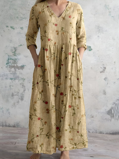 Isabella™ Floral Print Maxi Dress