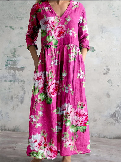 Isabella™ Floral Print Maxi Dress