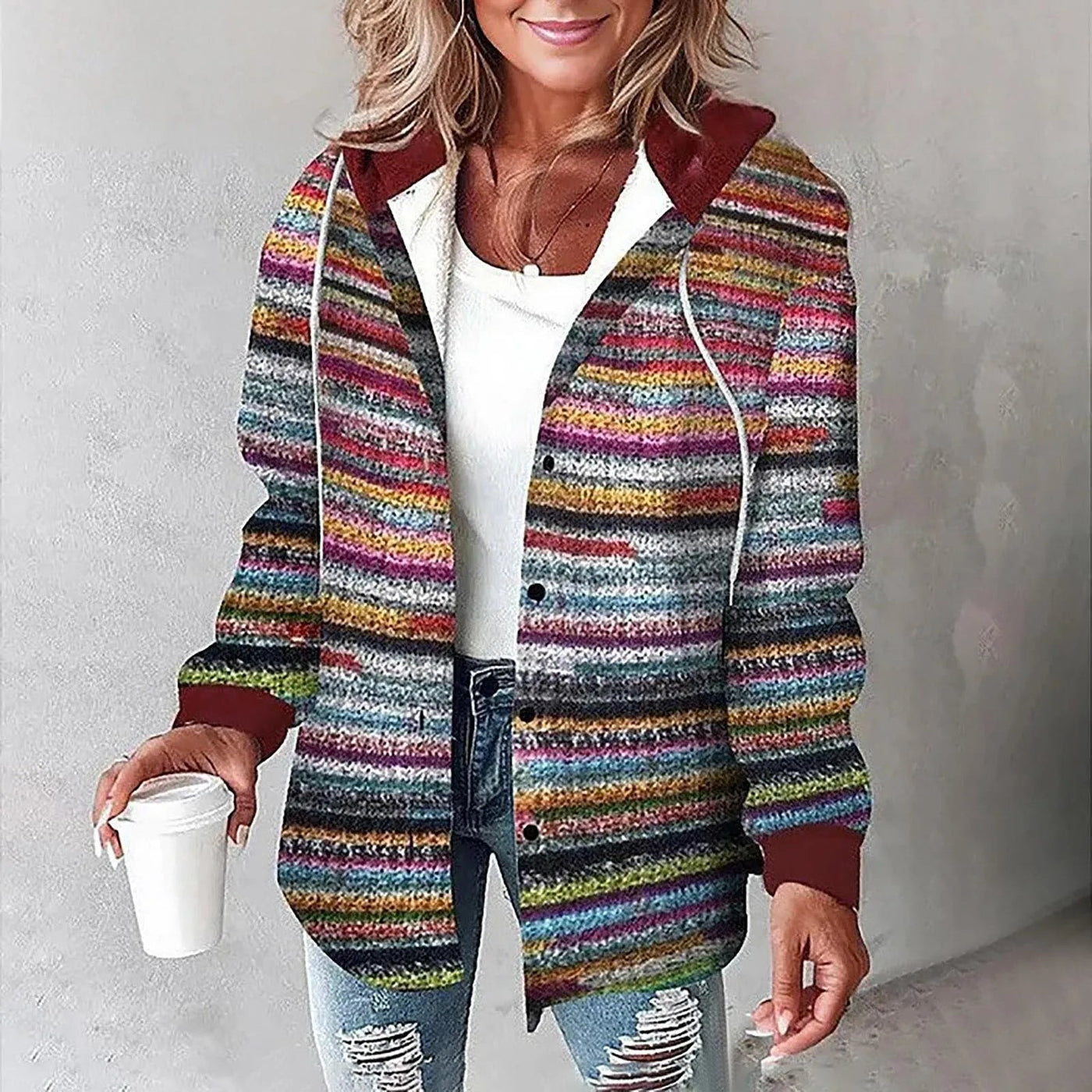 Isabella  Warm Jacket for Autumn