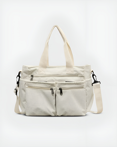 isabella™ Corduroy Utility Tote Bag