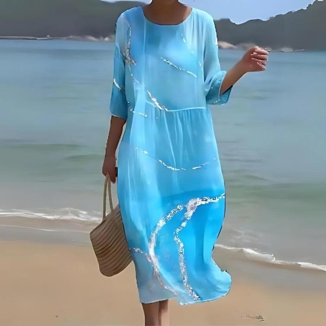 Isabella™ - Elegant Floral Dress