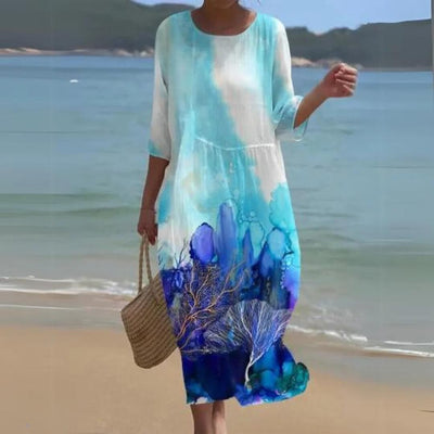 Isabella™ - Elegant Floral Dress