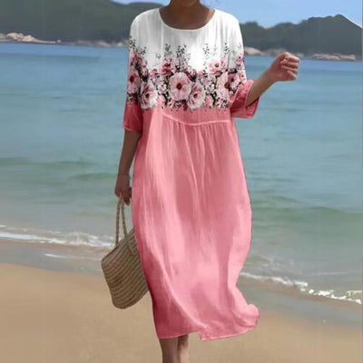 Isabella™ - Elegant Floral Dress