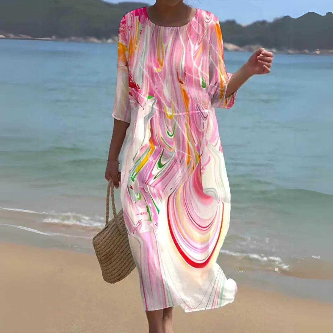 Isabella™ - Elegant Floral Dress