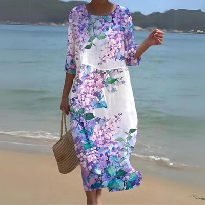 Isabella™ - Elegant Floral Dress
