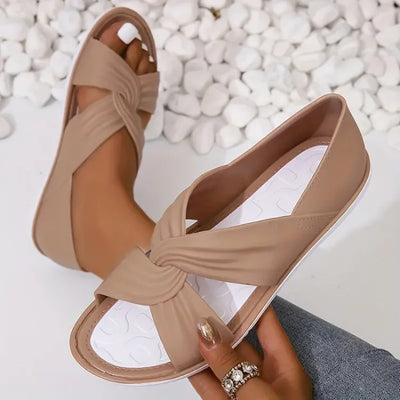 Beatrice | Orthopaedic Sandals with Stylish Bow