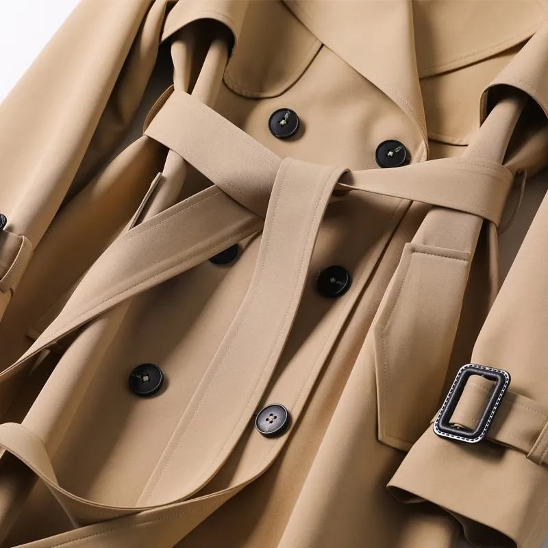 Isabella™  Belted Trench Coat