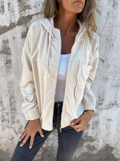 Isabella™  Casual jacket with hood and zip