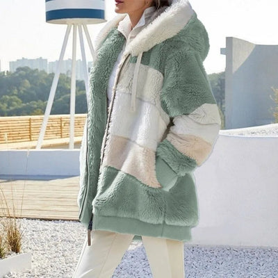 Isabella™  Women's Winter Jacket with Hood and Zipper