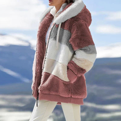 Isabella™  Women's Winter Jacket with Hood and Zipper