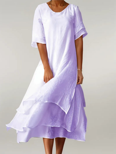 Isabella™ Layered Flowy Midi Dress