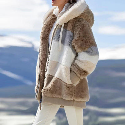 Isabella™  Women's Winter Jacket with Hood and Zipper